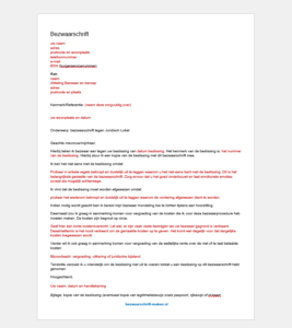 Bezwaarschrift